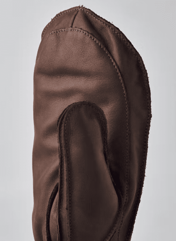 Wakayama Mitt Navy/Brown Unisex 