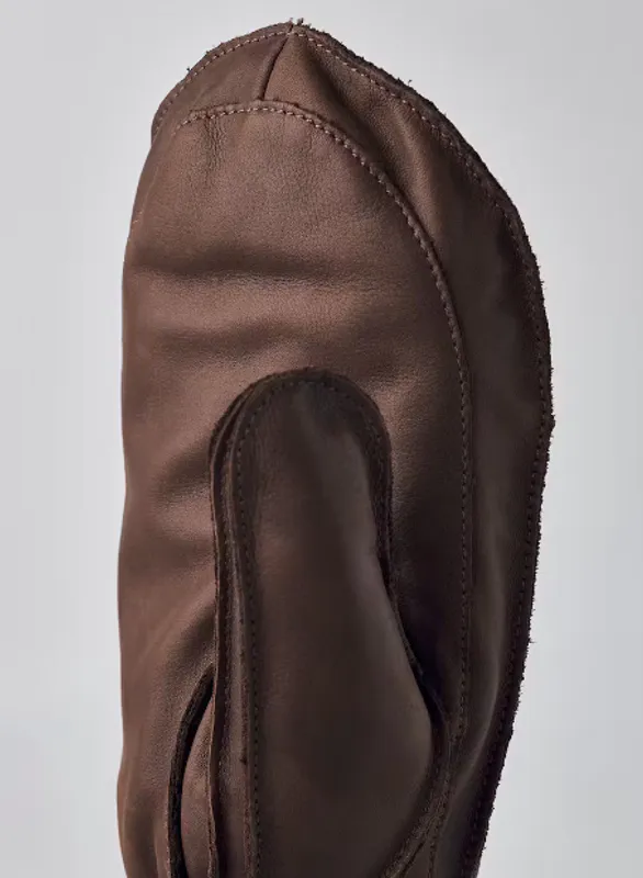 Wakayama Mitt Navy/Brown Unisex 