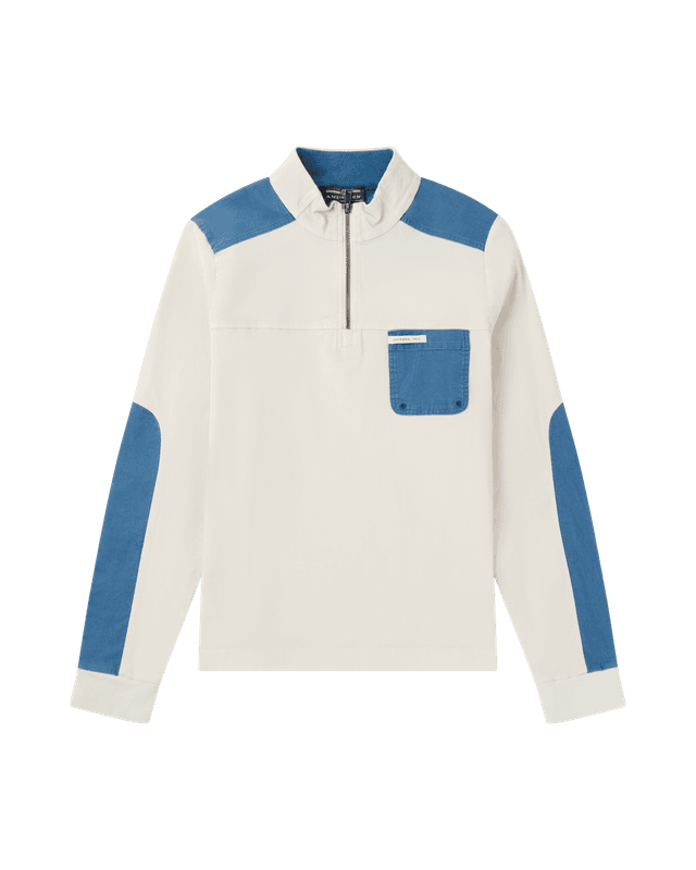 Ditch-Hiker Pullover Womens Oatmeal/Indigo