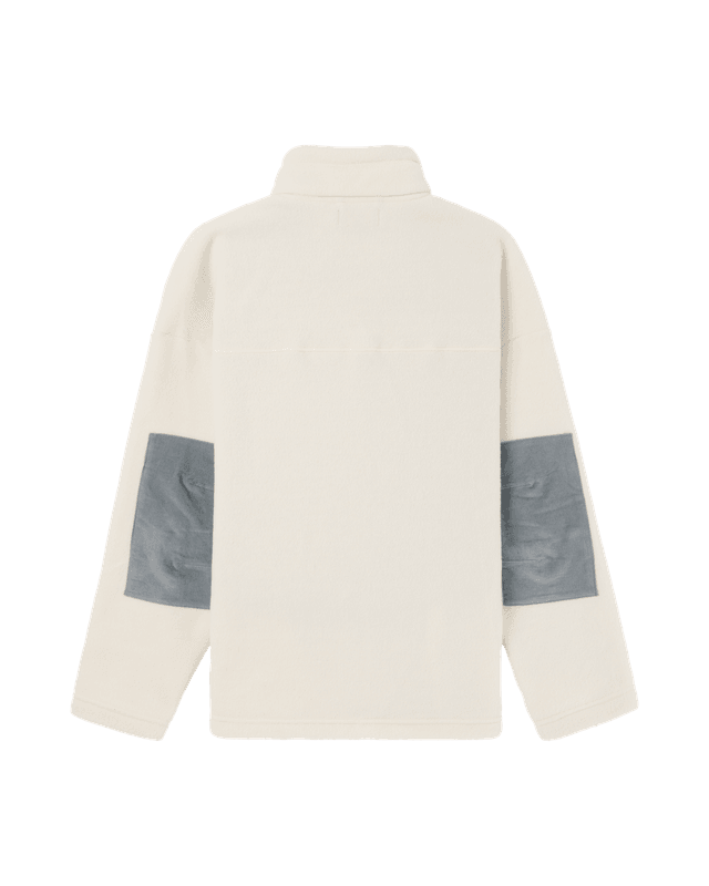 V-Bond Cord Fleece Mens Natural/Stormy Blue