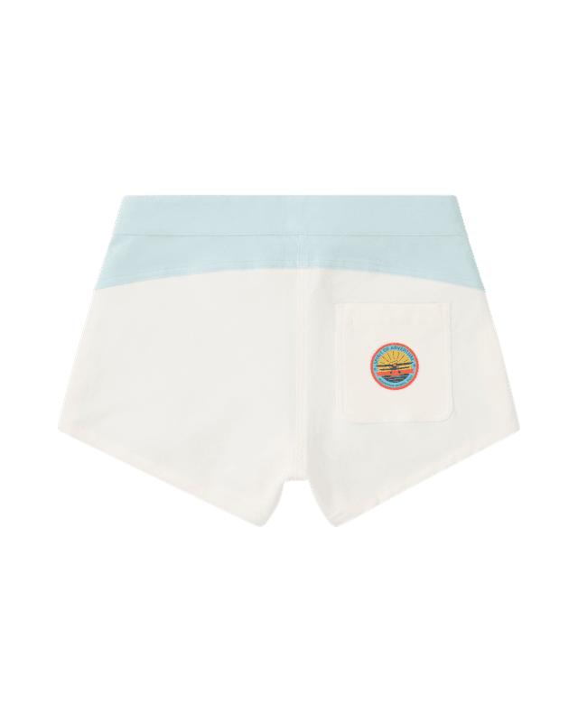 3Incher Concord Shorts Womens Faded Blue Sky/Natural