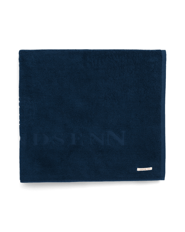 AQUA BEACH TOWEL Faded Navy