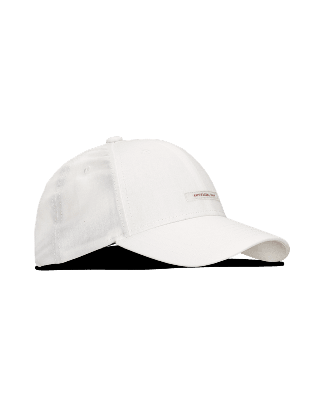 Linen Patch Cap White/Patch