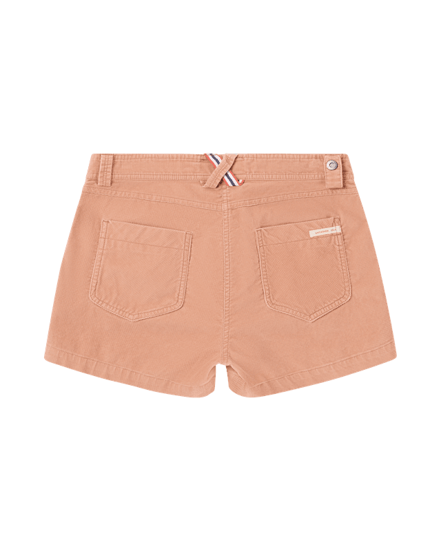4Incher Wild Velvet Shorts Womens Apricot