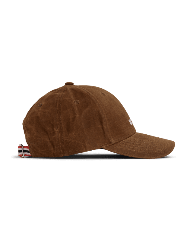 Waxed Cotton Cap Tan/Patch