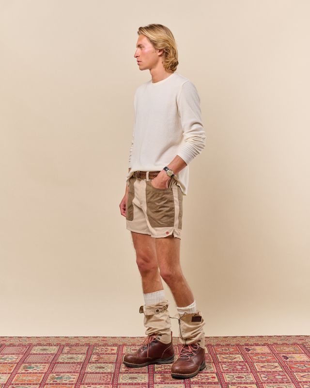 7Incher Field Shorts Mens Cowboy/Tan
