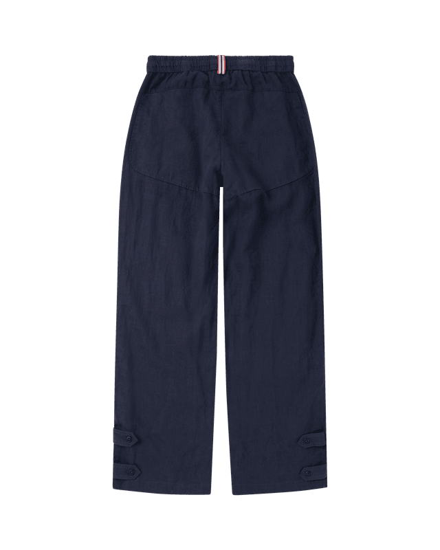 Safari Linen Pants Womens Faded Navy