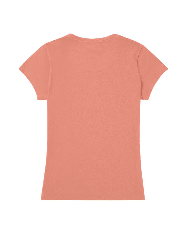 Linen Tee Womens Faded Terra Red