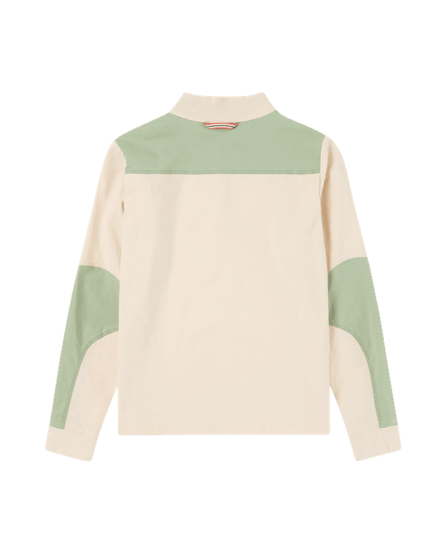 Ditch-Hiker Pullover Womens Oatmeal/Faded Willow Green