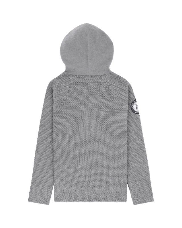 Amundsen Boiled Hoodie Laced Mens Light Grey