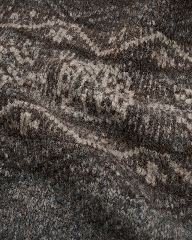 Amundsen Alpe Full-Zip Mens Light Grey/Pattern