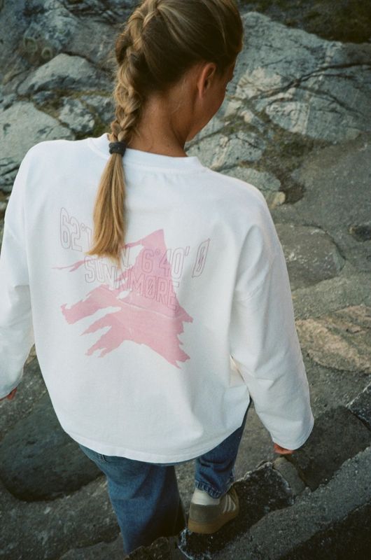 Pre Après Native Long Sleeve Unisex Pink/White