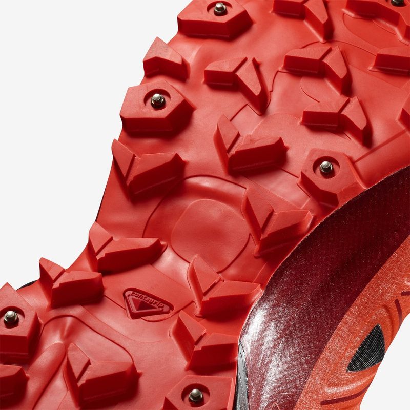 Salomon Spikecross 5 GTX Black/racingred