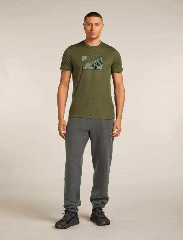 Men's Merino 150 Tech Lite SS T-Shirt In The Wild Loden