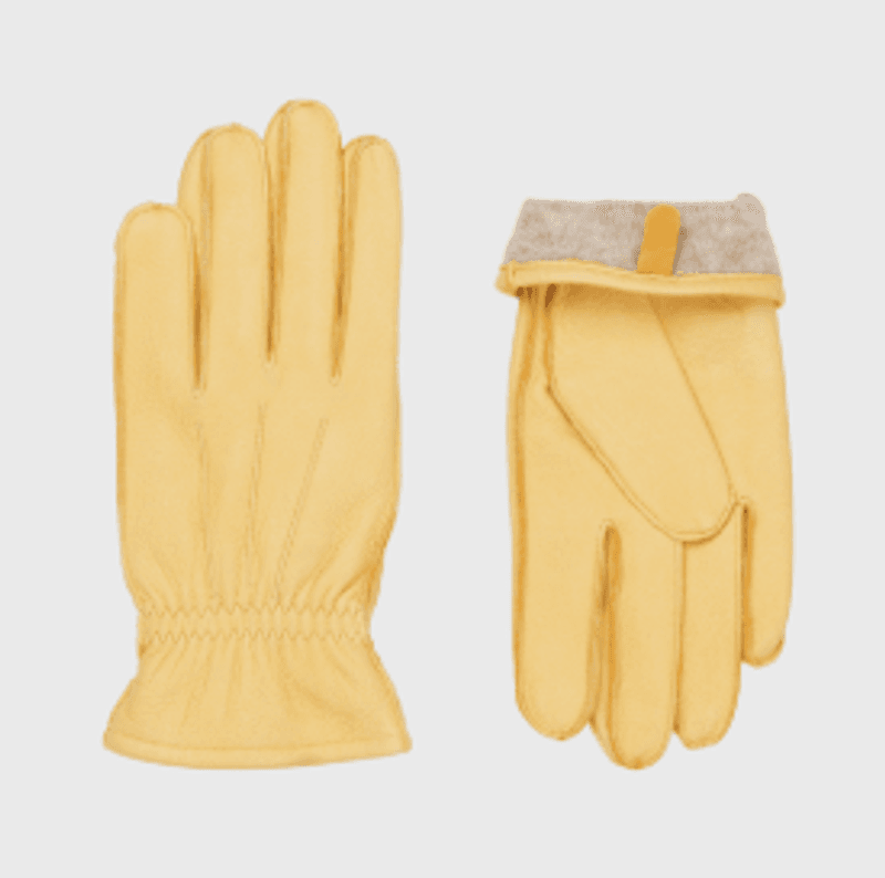 MJM Glove Jones Deerskin Yellow