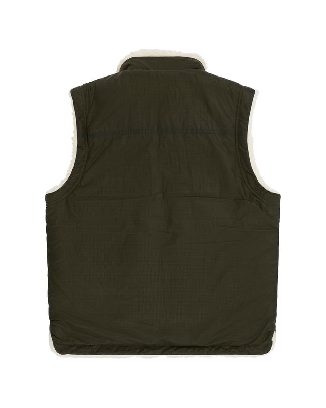 HARVESTER REVERSO WAXED VEST UNISEX 450 Olive