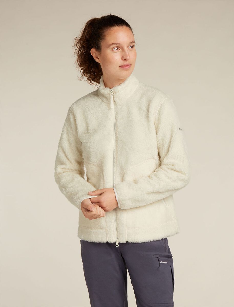 Merino W´s Realfleece 960 High Pile Jkt Undyed