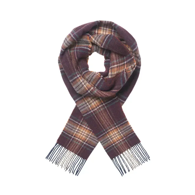 Hovedbilde Scarf Dexter 42 Wool Bordeaux