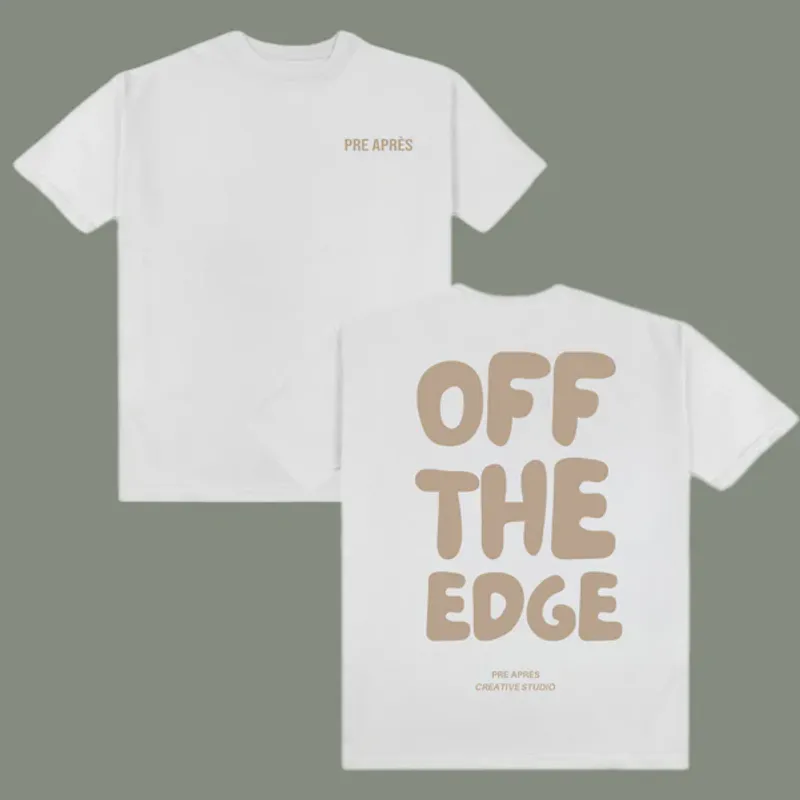 Pre Après Off The Edge Tee White Unisex