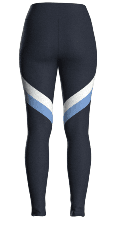 Voss ColBlock Leggings women Navy Blue