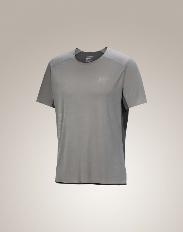 Arc'teryx Norvan DownWord Logo Shirt SS Men's Void/Cloud