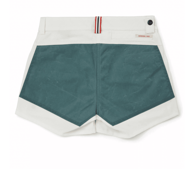 Amundsen 5incher Field W´s Shorts 014 Offwhite/Stormy Blue
