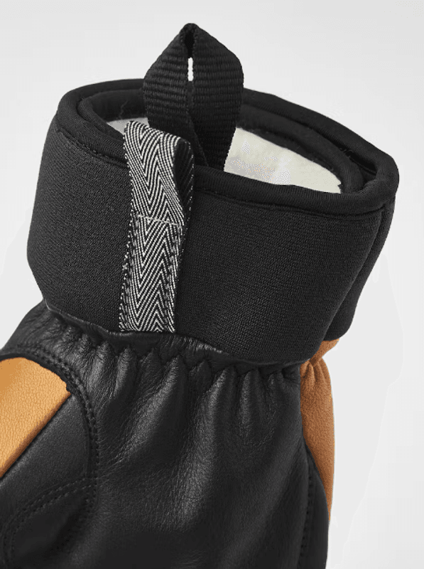 Hestra Army Leather Wool Terry 5-finger Cork