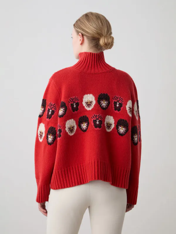 WN x Markarian Sweater women Red