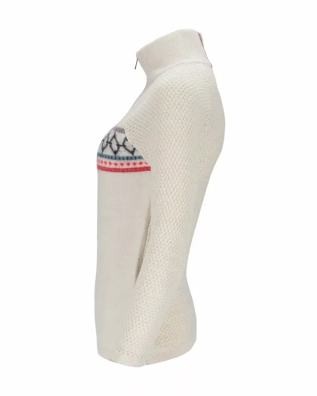 Boiled Ski Sweater W´s 602 Oatmeal mix